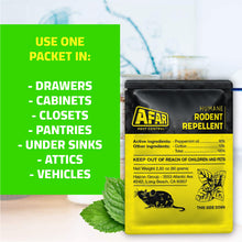 Load image into Gallery viewer, AFAR Natural Mint Rodent Repellent (2-Pack)